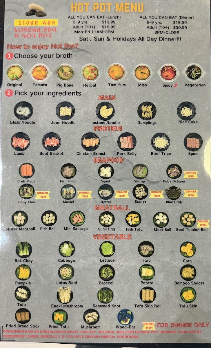 Menu Stoneage Korean Bbq Ii-2