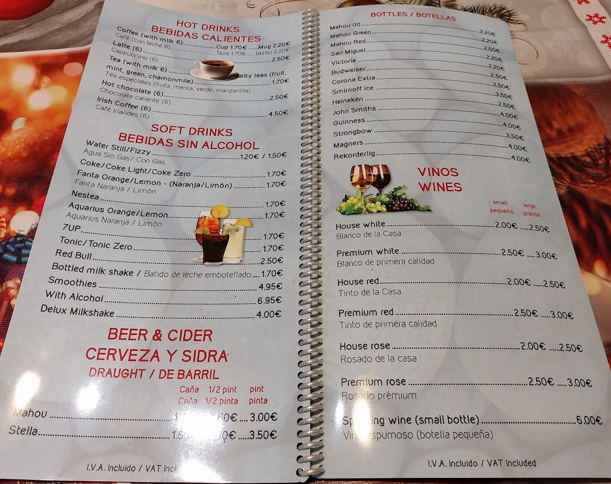 Menu Stones Eatery Cafe & Bar-1
