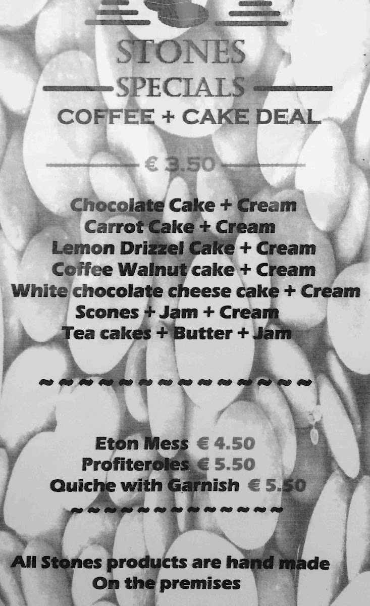 Menu Stones Eatery Cafe & Bar-7