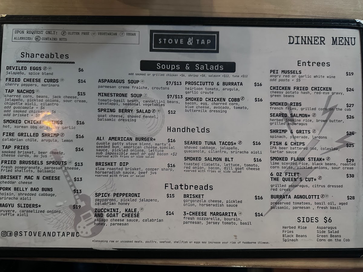 Menu Stove & Tap West Chester-9