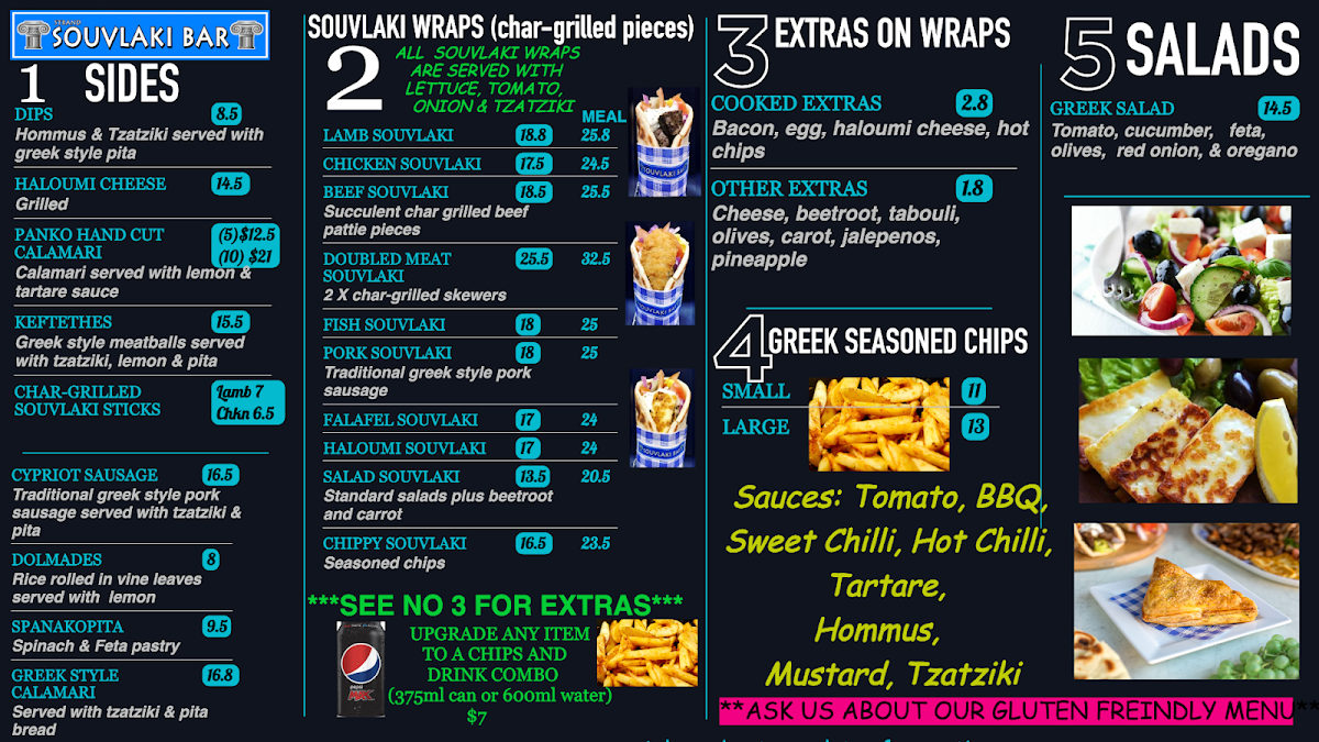 Menu Strand Souvlaki Bar-2
