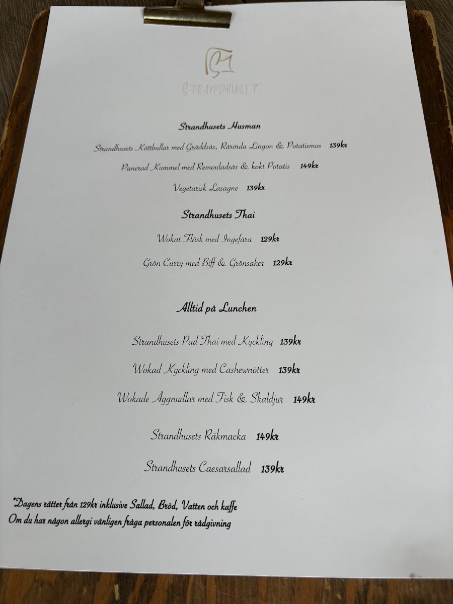 Menu Strandhuset-1