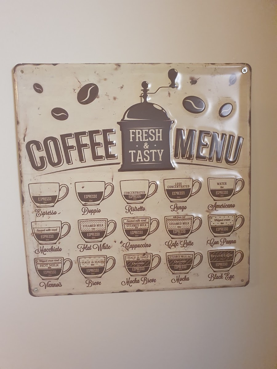 Menu Stray's Coffee, Oakham-3