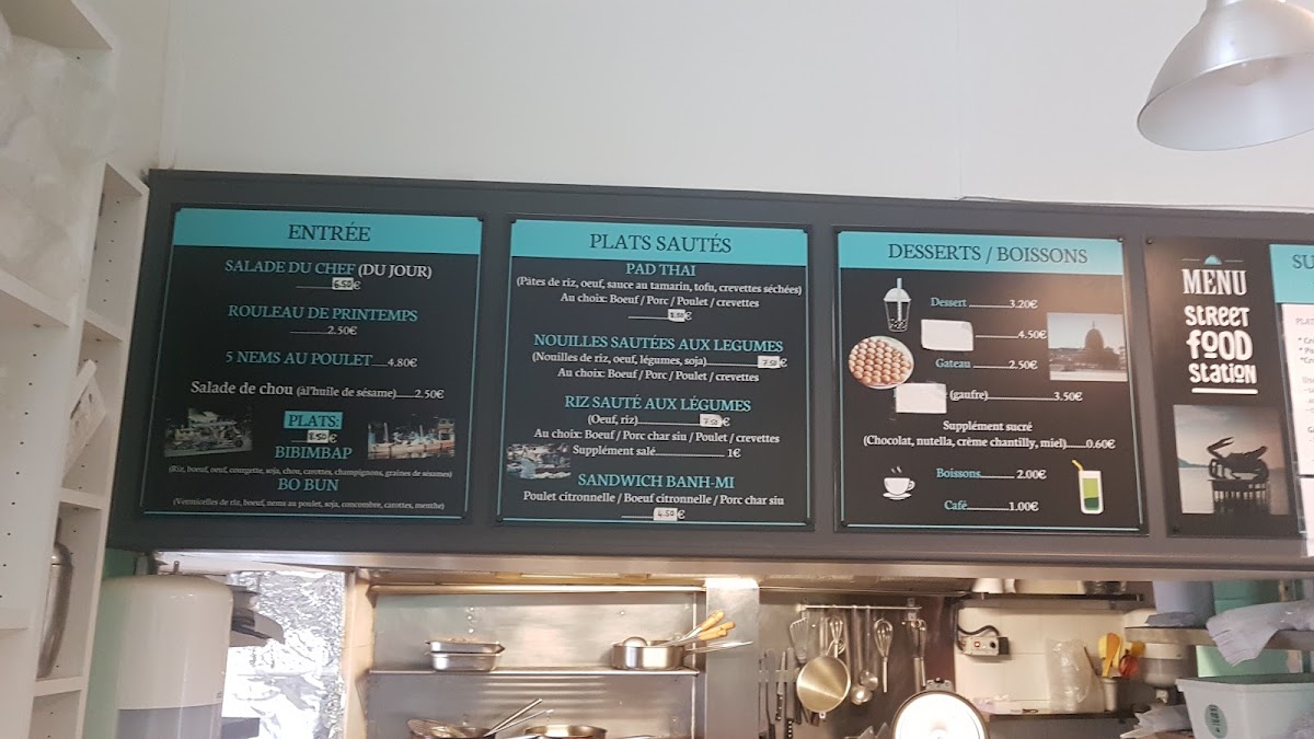 Menu Street Food Station-1