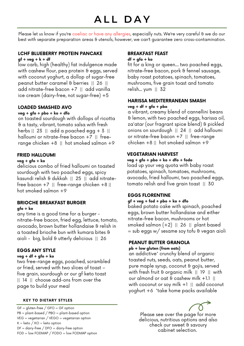 Menu Street Organics-2