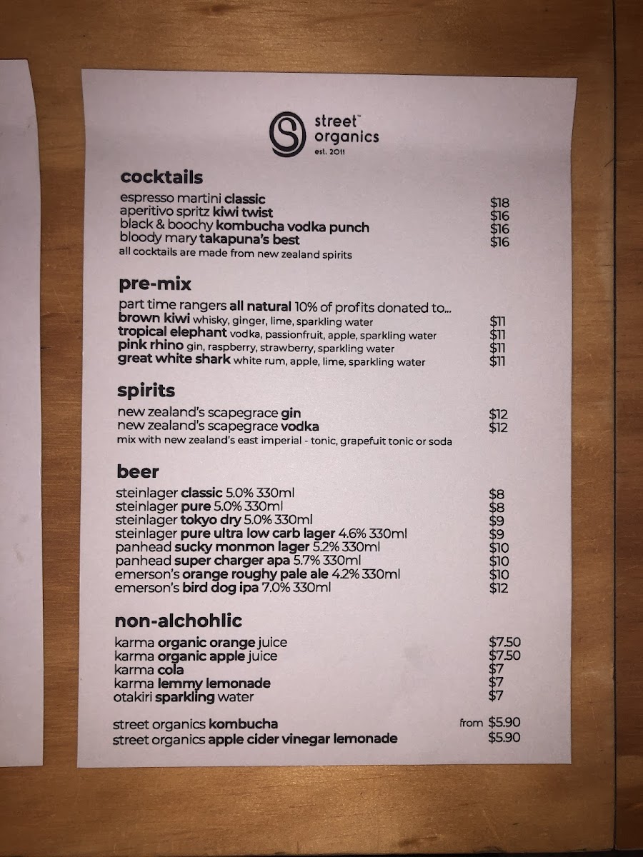 Menu Street Organics-6
