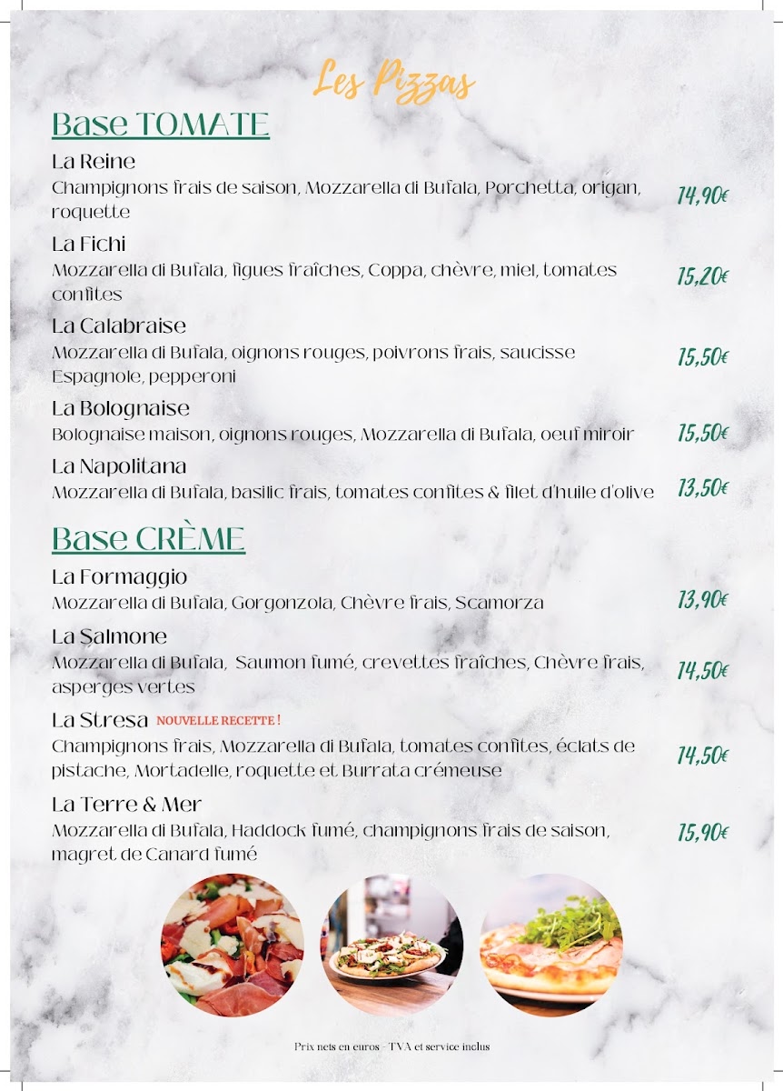 Menu Stresa - Restaurant Italien Amiens-3