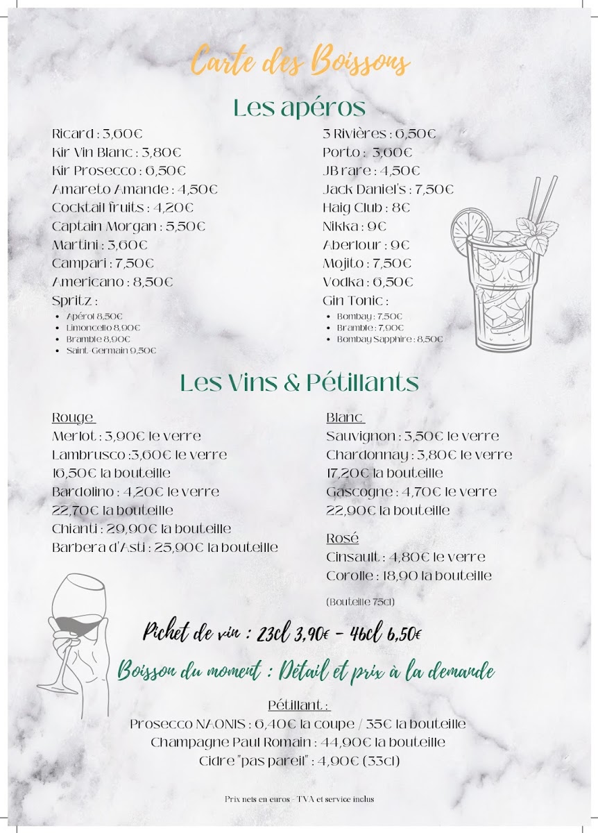 Menu Stresa - Restaurant Italien Amiens-5