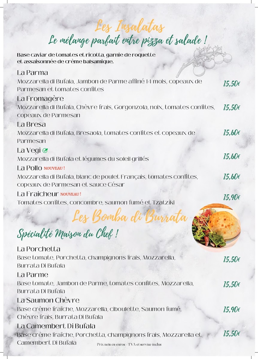 Menu Stresa - Restaurant Italien Amiens-6