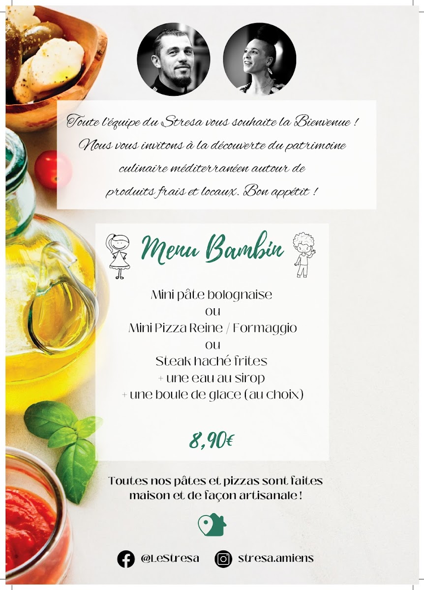 Menu Stresa - Restaurant Italien Amiens-8