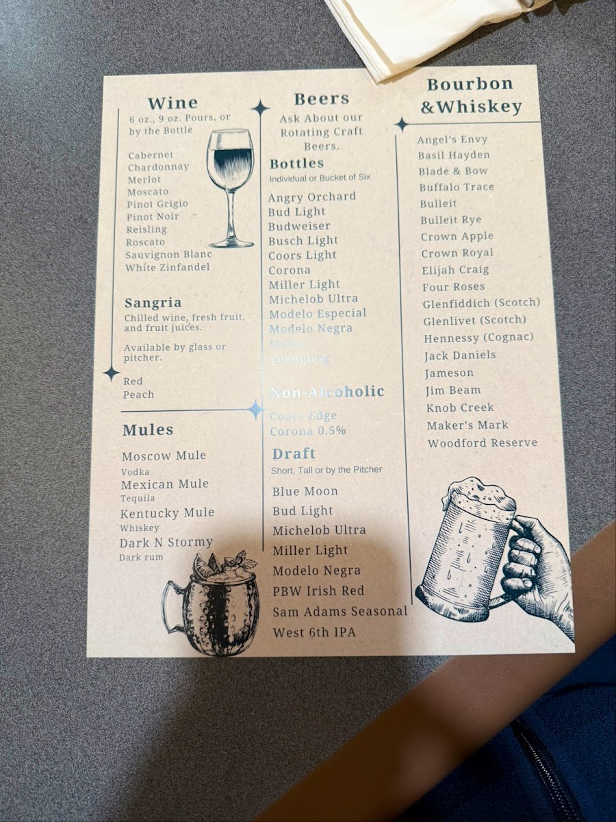 Menu Strickland's Seafood Restaurant-10