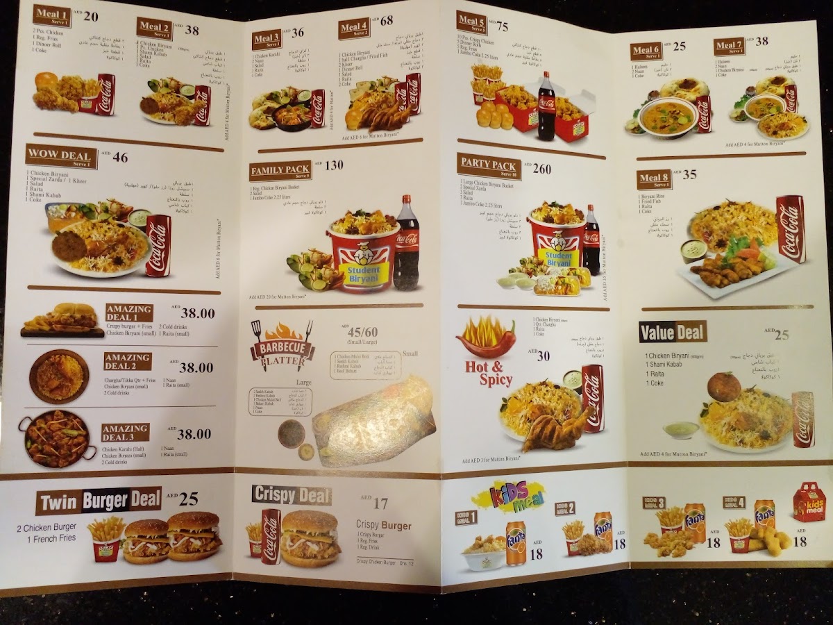 Menu Student Biryani - Karama-6