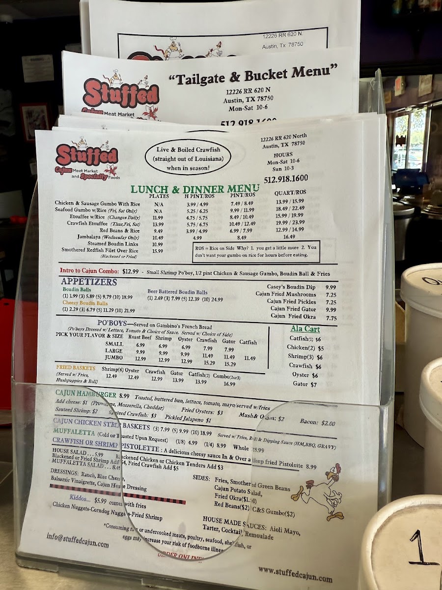 Menu Stuffed Cajun Meat Market-3