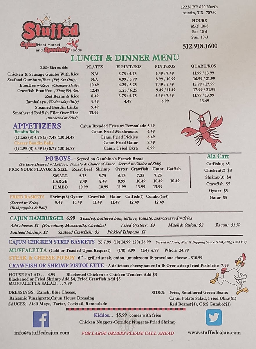 Menu Stuffed Cajun Meat Market-4