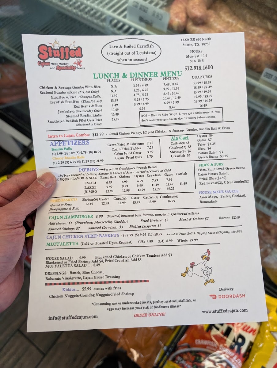 Menu Stuffed Cajun Meat Market-6