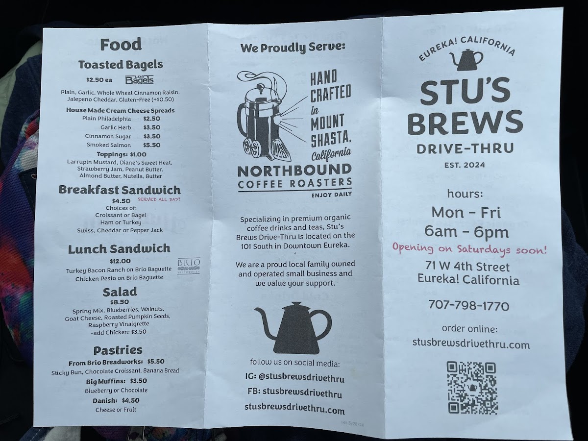 Menu Stu's Brews Drive-Thru-4