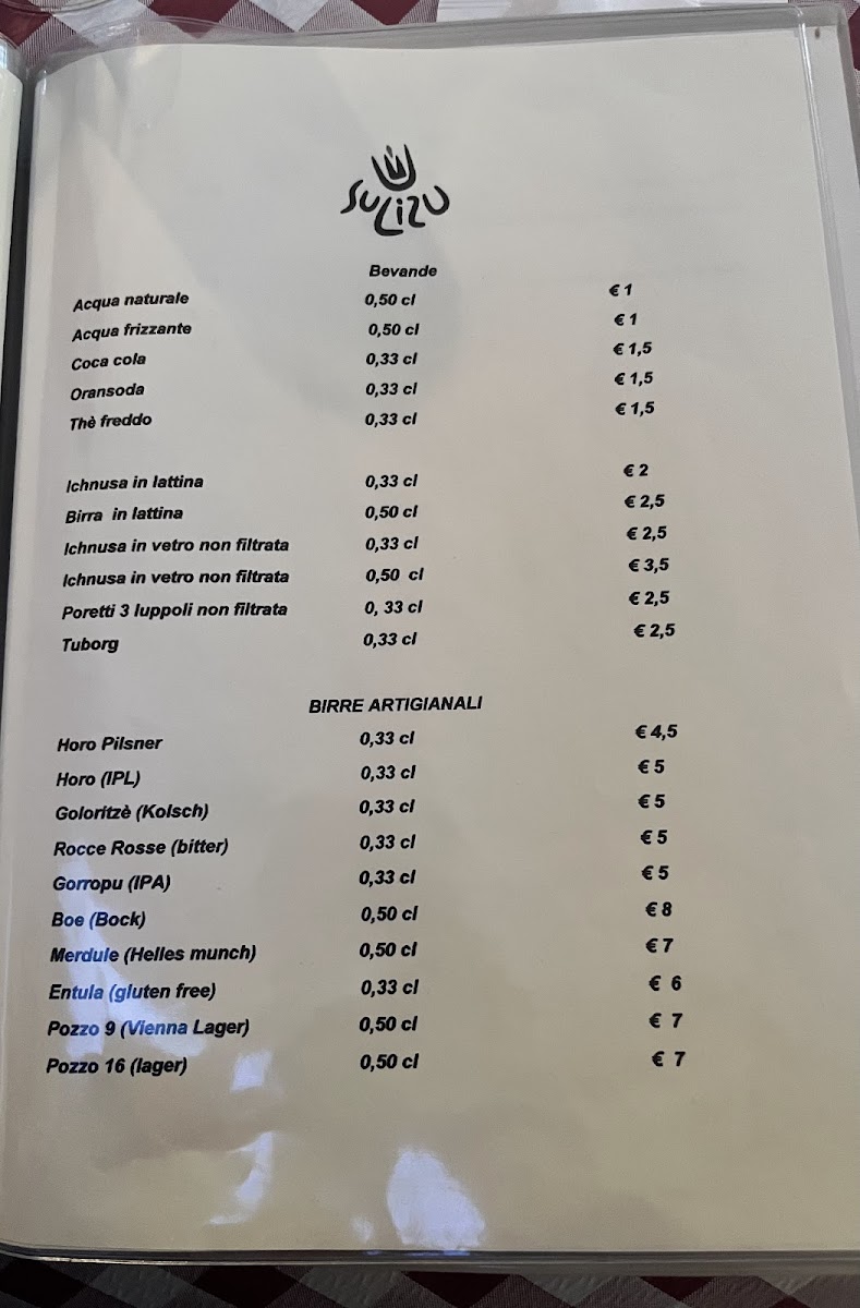Menu Su Lizu Pizzeria-4