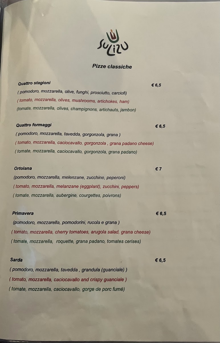 Menu Su Lizu Pizzeria-7
