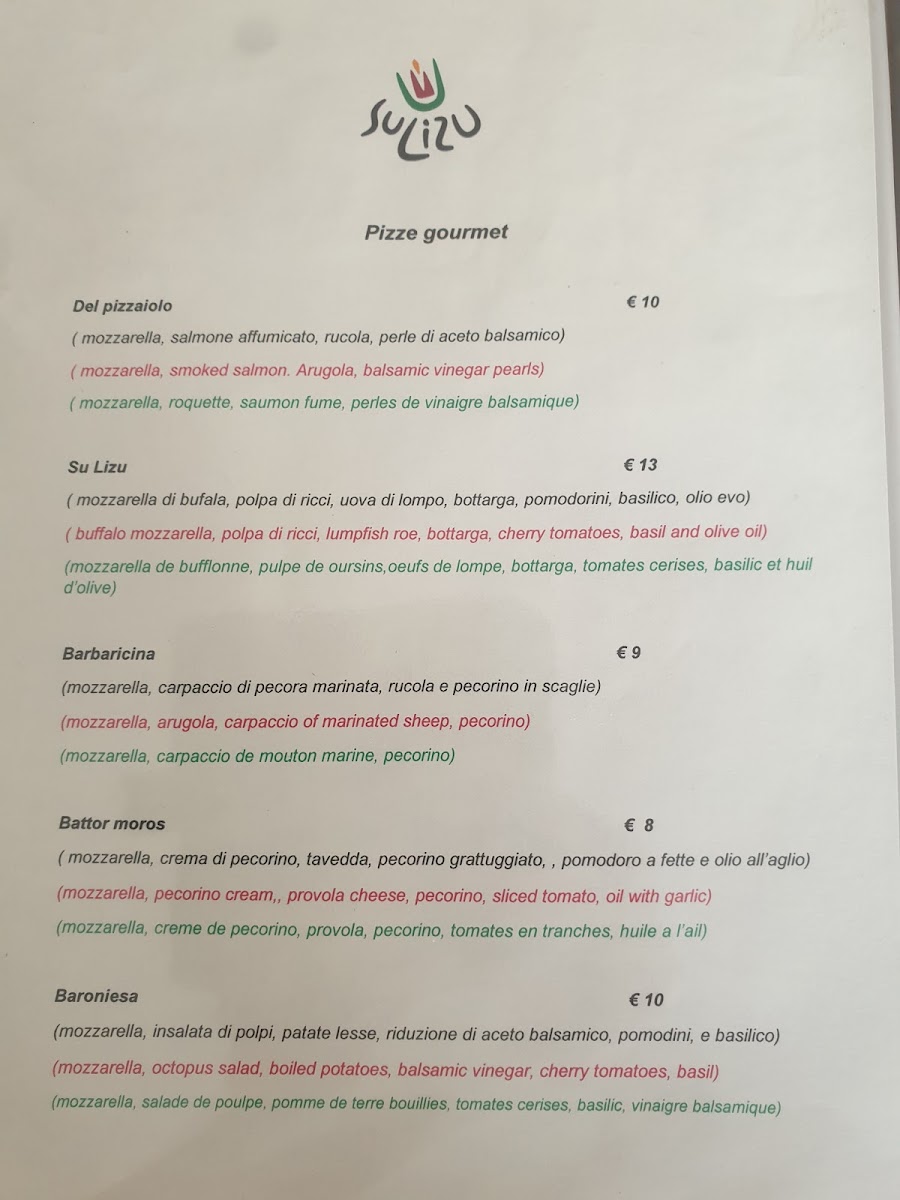 Menu Su Lizu Pizzeria-8