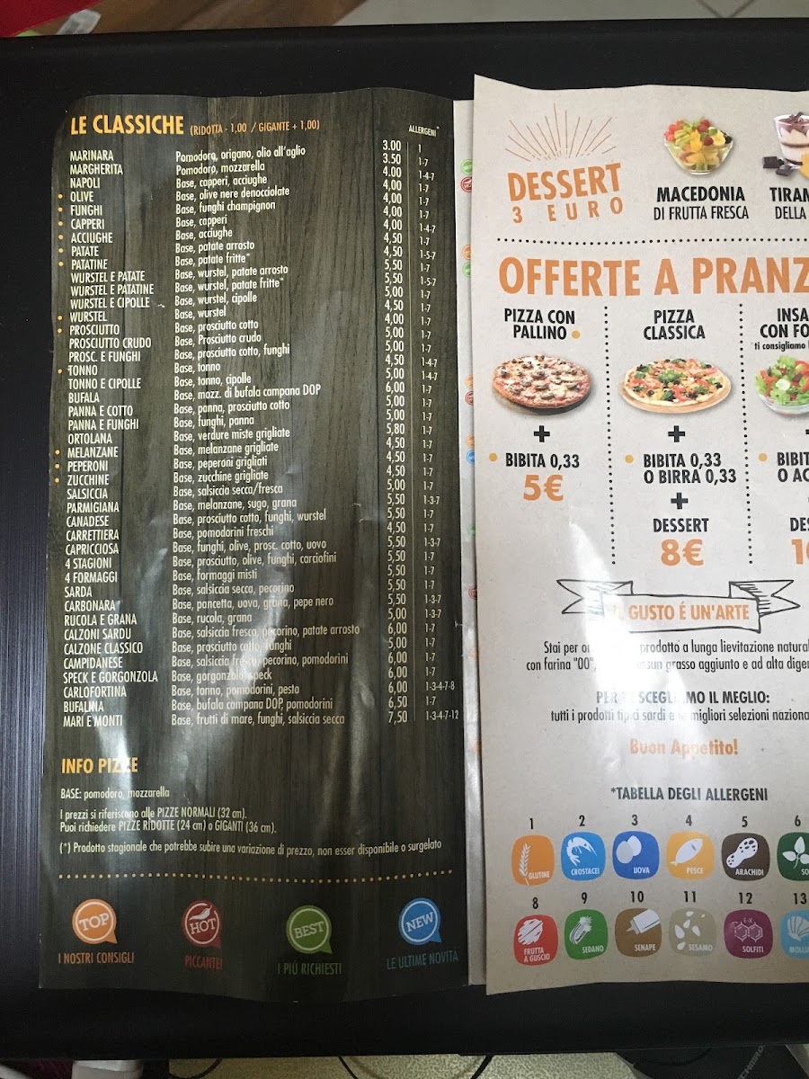 Menu Su Stampu Pizzeria Quartu-7