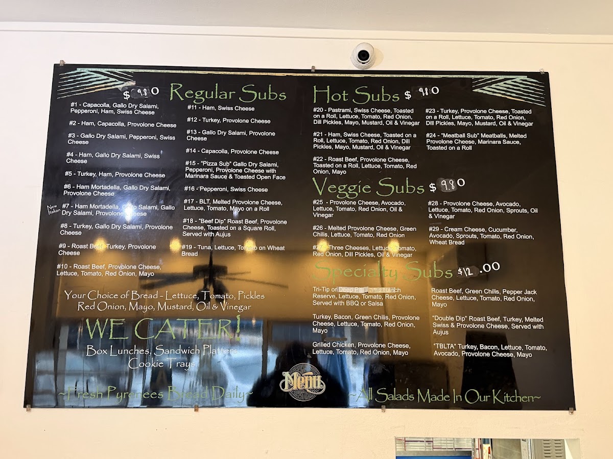 Menu Sub Station Downtown-1