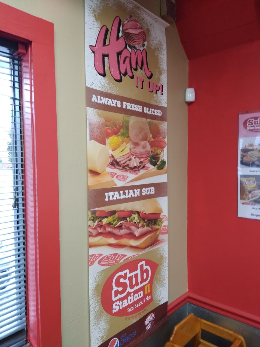 Menu Sub Station Ii-10