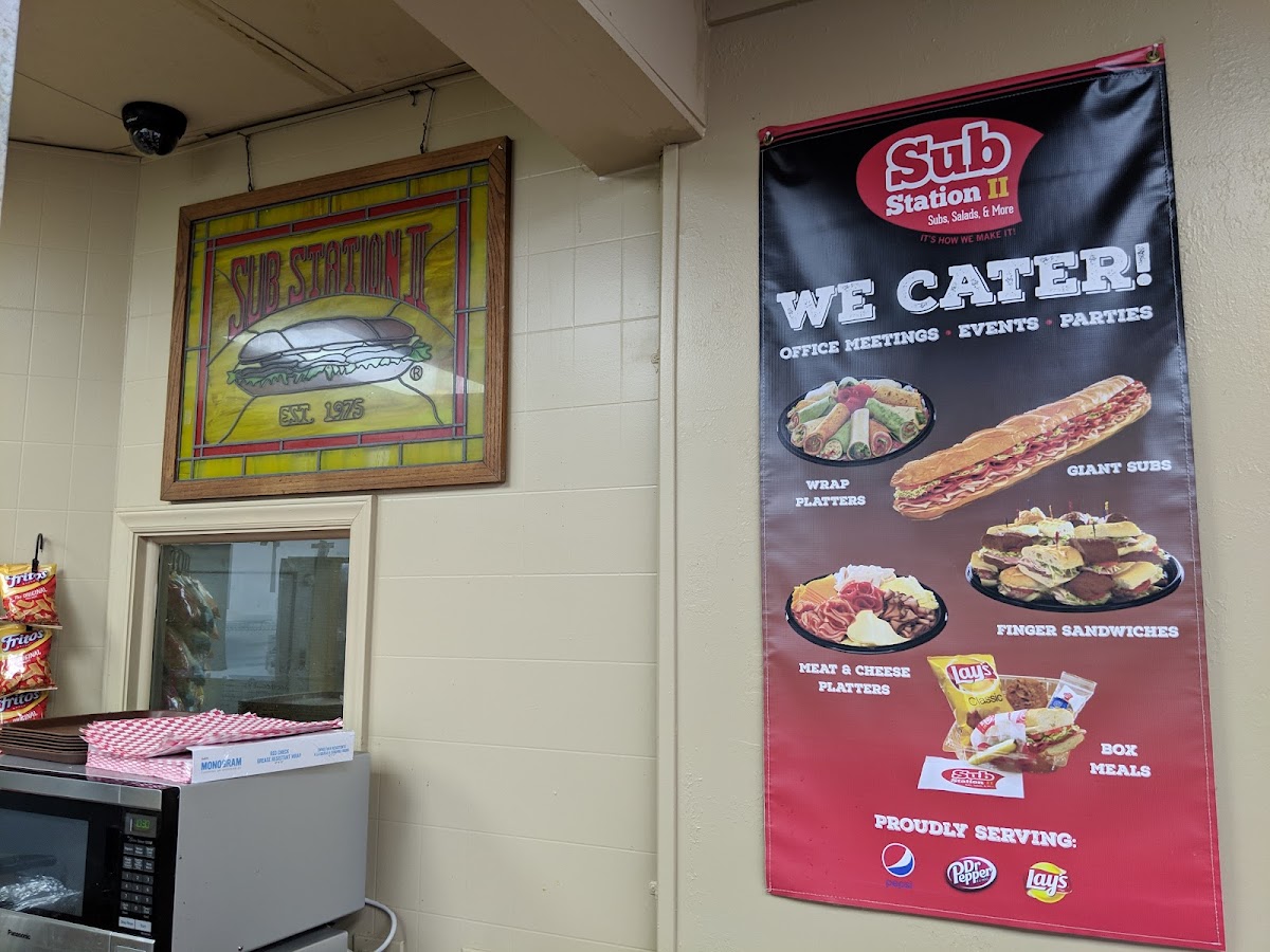 Menu Sub Station Ii-9