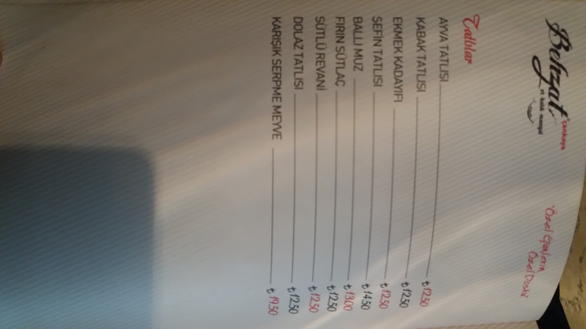 Menu Subaşı Restoran-10
