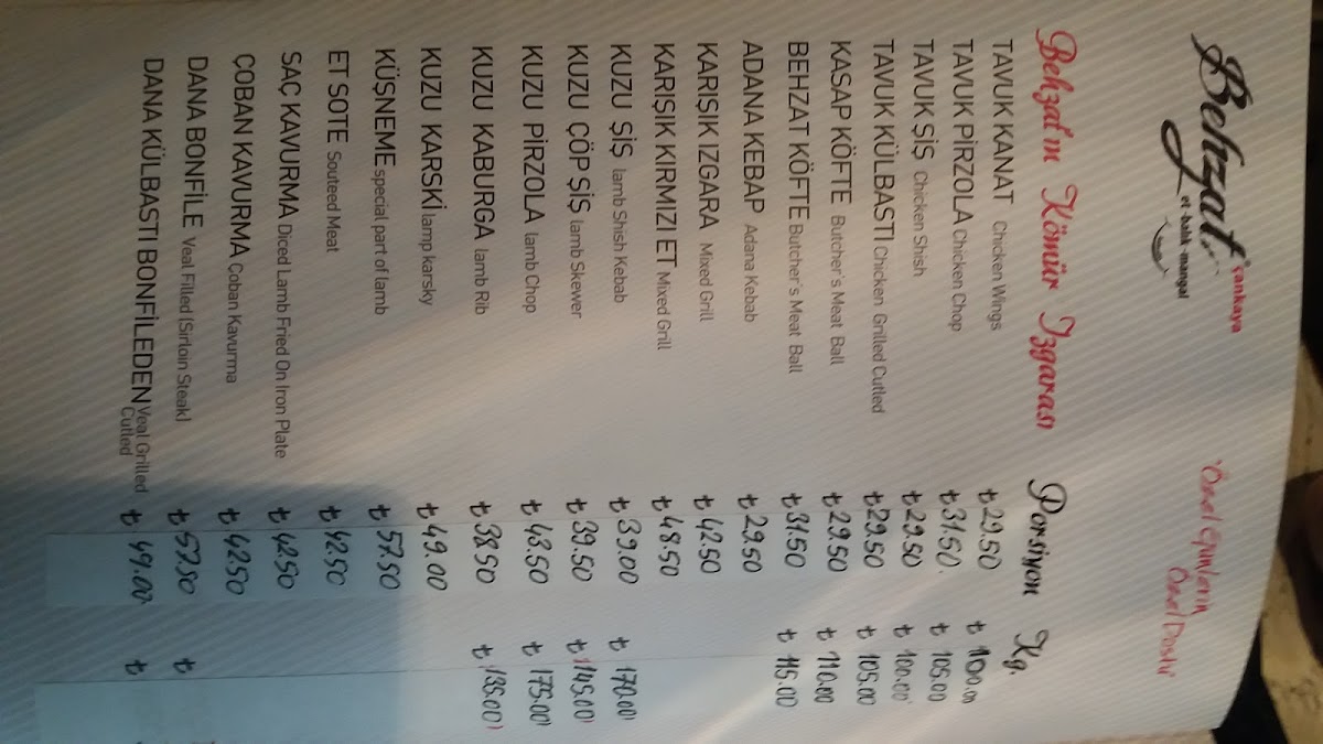 Menu Subaşı Restoran-4