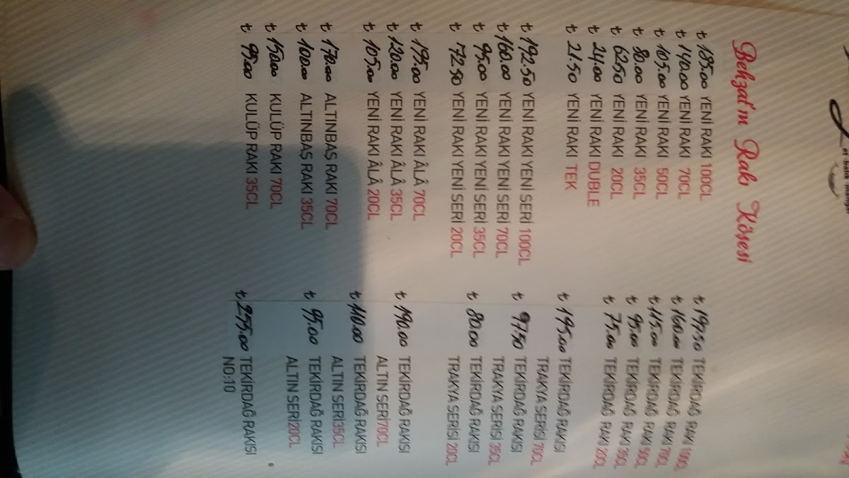 Menu Subaşı Restoran-9