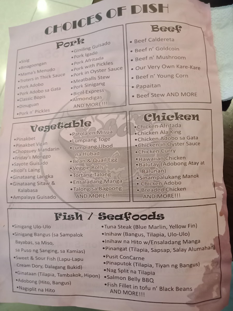 Menu Suba's-6