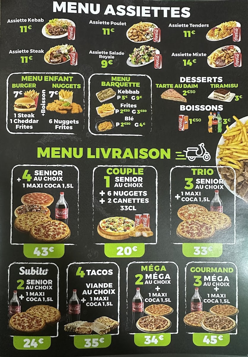 Menu Subito Pizza Et Sandwich-1