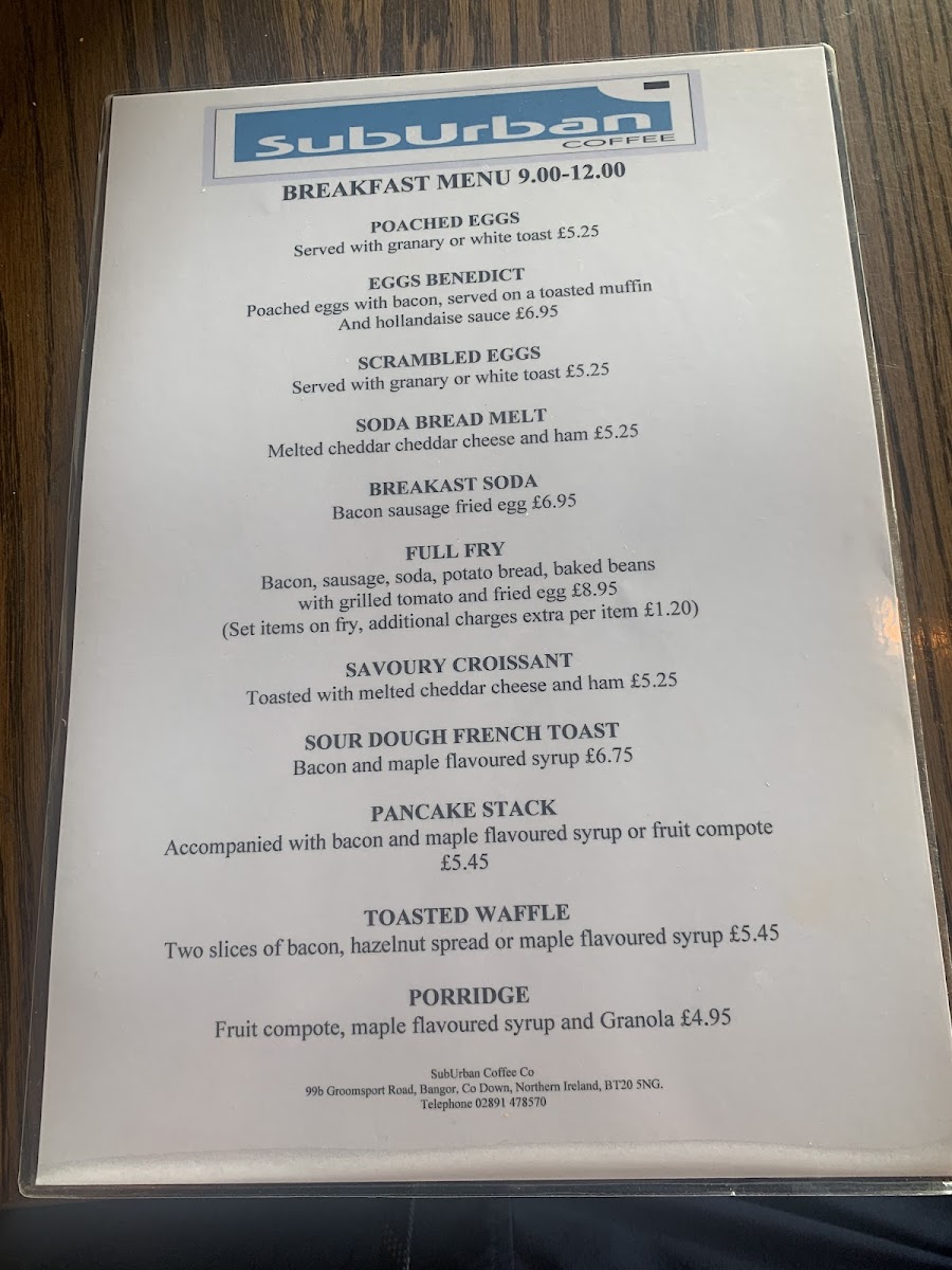 Menu Suburban Coffee-1