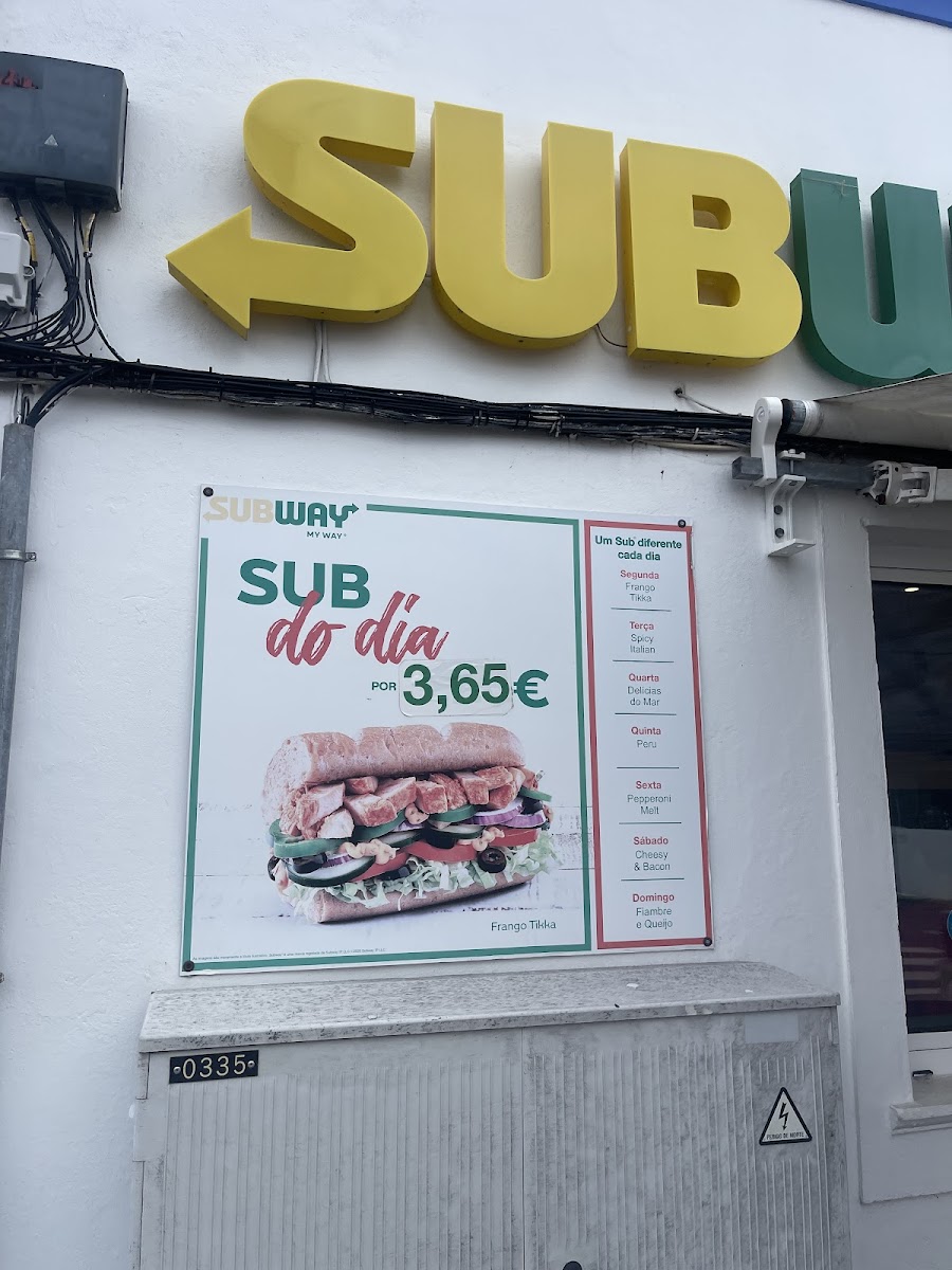 Menu Subway - Angra Do Heroísmo-4