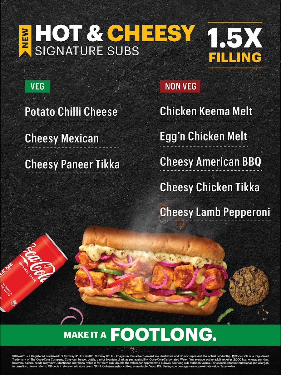 Menu Subway Sector 5 Salt Lake-1