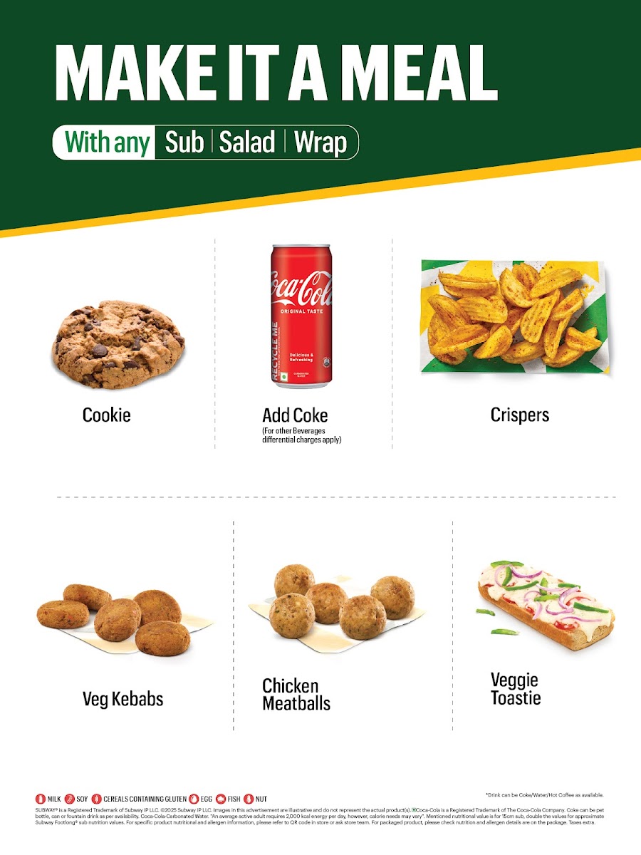 Menu Subway Sector 5 Salt Lake-5