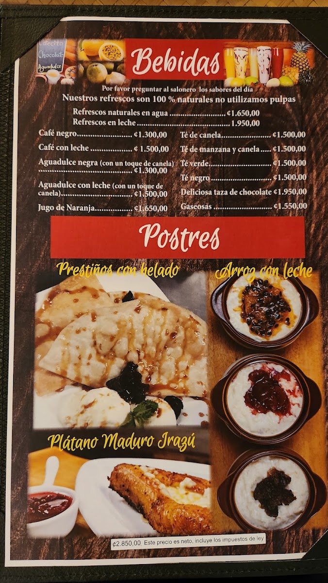 Menu Sueños Del Irazú-1