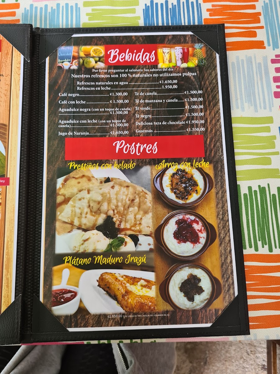 Menu Sueños Del Irazú-6