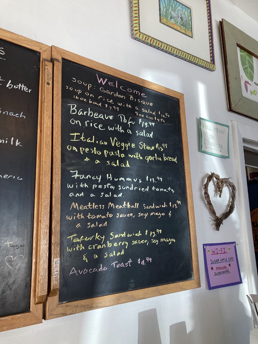 Menu Sugar Apple Organic Cafe & Market-5