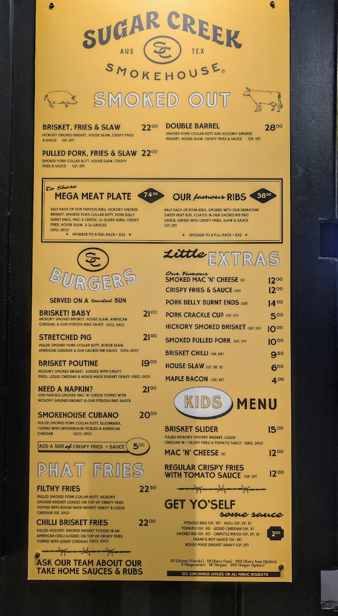 Menu Sugar Creek Smokehouse-2