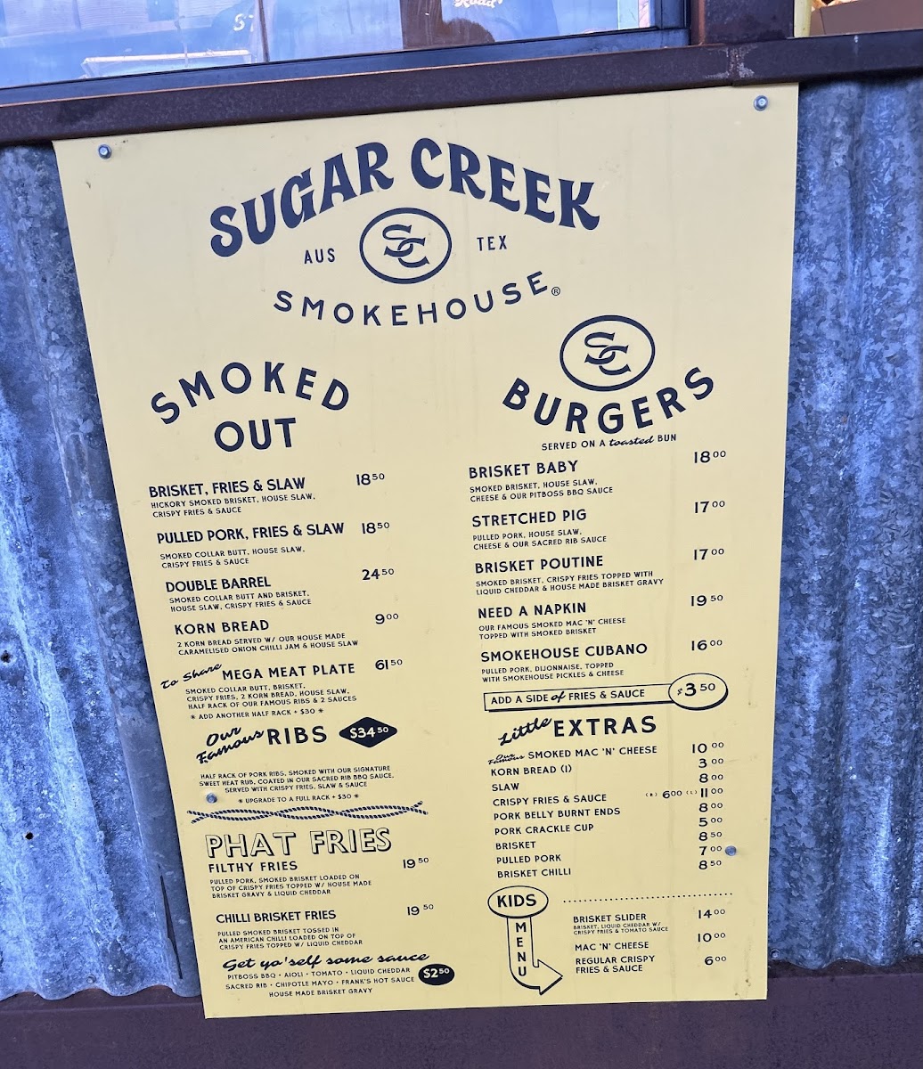 Menu Sugar Creek Smokehouse-8