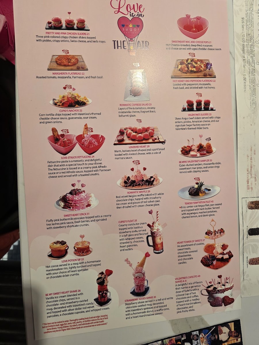 Menu Sugar Factory Boston-4