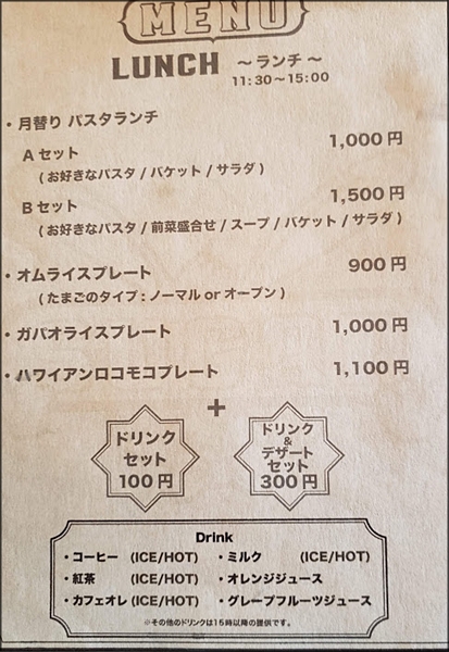 Menu Sugar-7