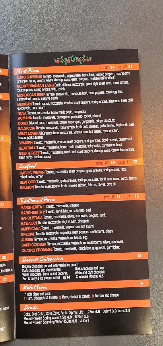 Menu Sugo Gourmet Pizza Bar-3
