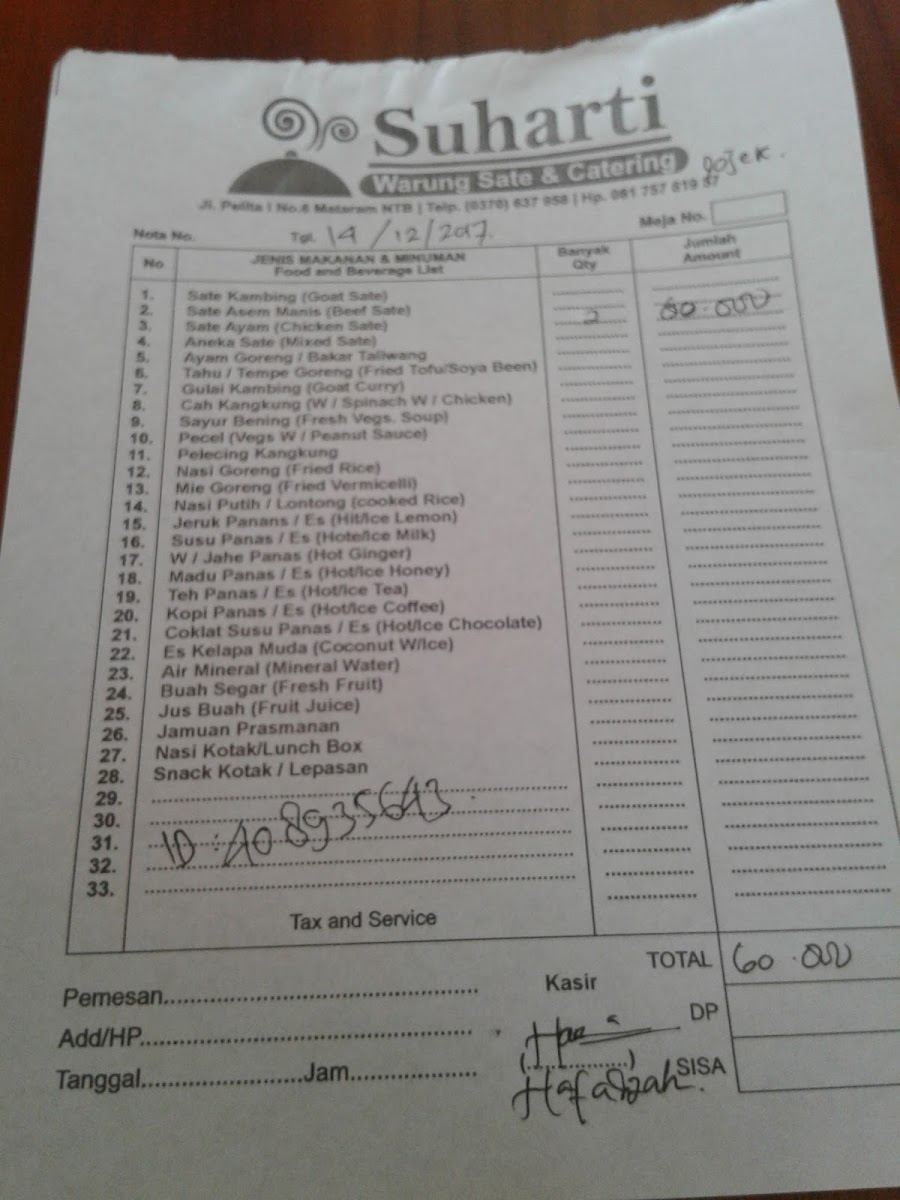 Menu Suharti Catering & Resto-4