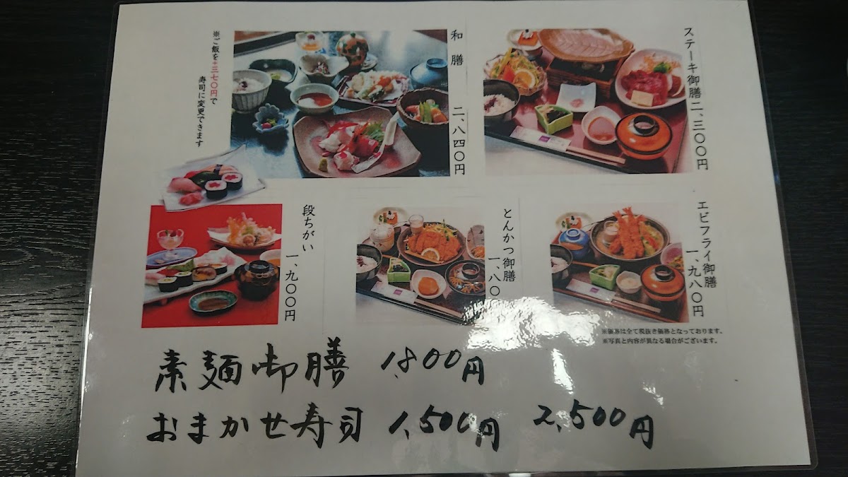 Menu Sukeroku-2