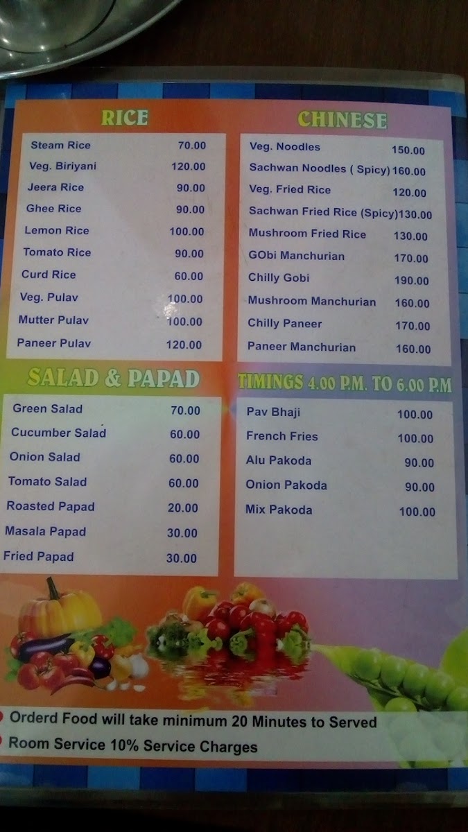 Menu Sukh Sagar Restaurant-7