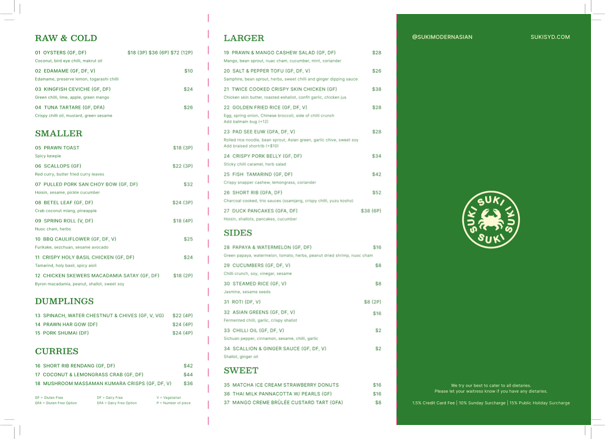Menu Suki Mona Vale-1
