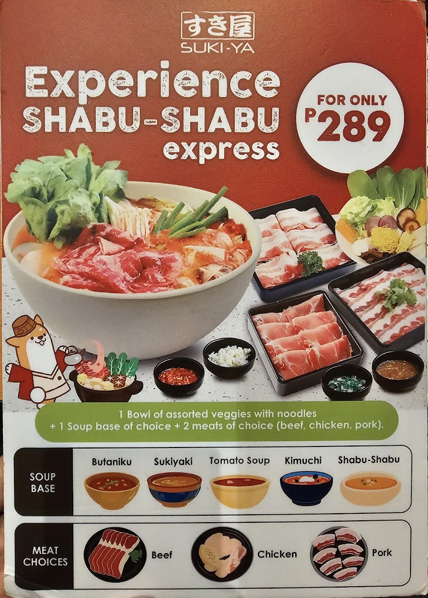 Menu Suki-Ya - Ayala Malls Manila Bay-6