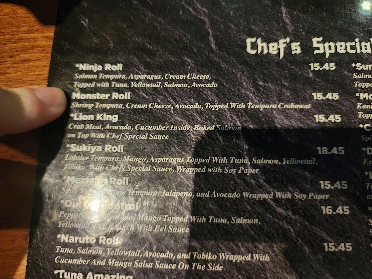 Menu Sukiya Japanese Steak House-6
